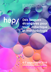 Flyer colloque Apprentissage des langues étrangères pour tous