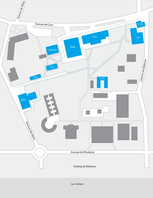 HEP VAUD | Accès et plan du campus - Pratique - Accès rapide